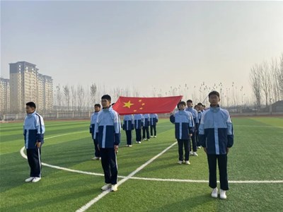【全环境立德树人】德州衡德中学举行主题升旗仪式